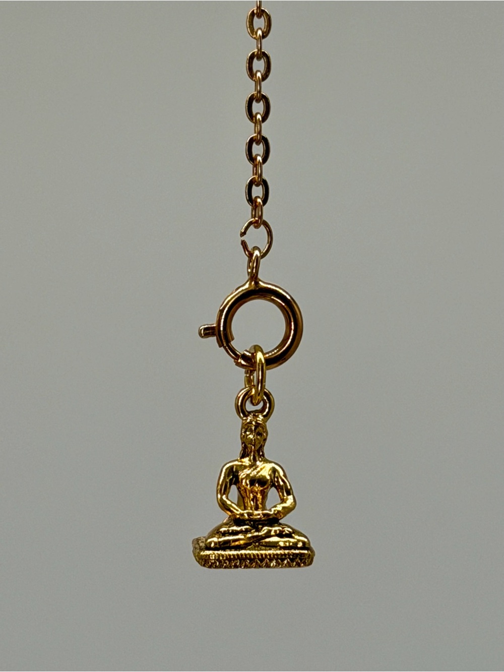 Vintage Joan Rivers Buddha Charm Best Is Yet To Come Gold Tone with Extender